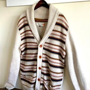 Ben Sherman Plectrum 100% Lambswool Shaw Collar Sweater
